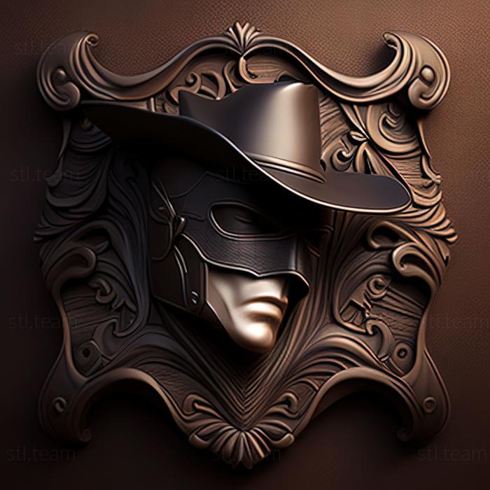 3D model Zorro Mask (STL)